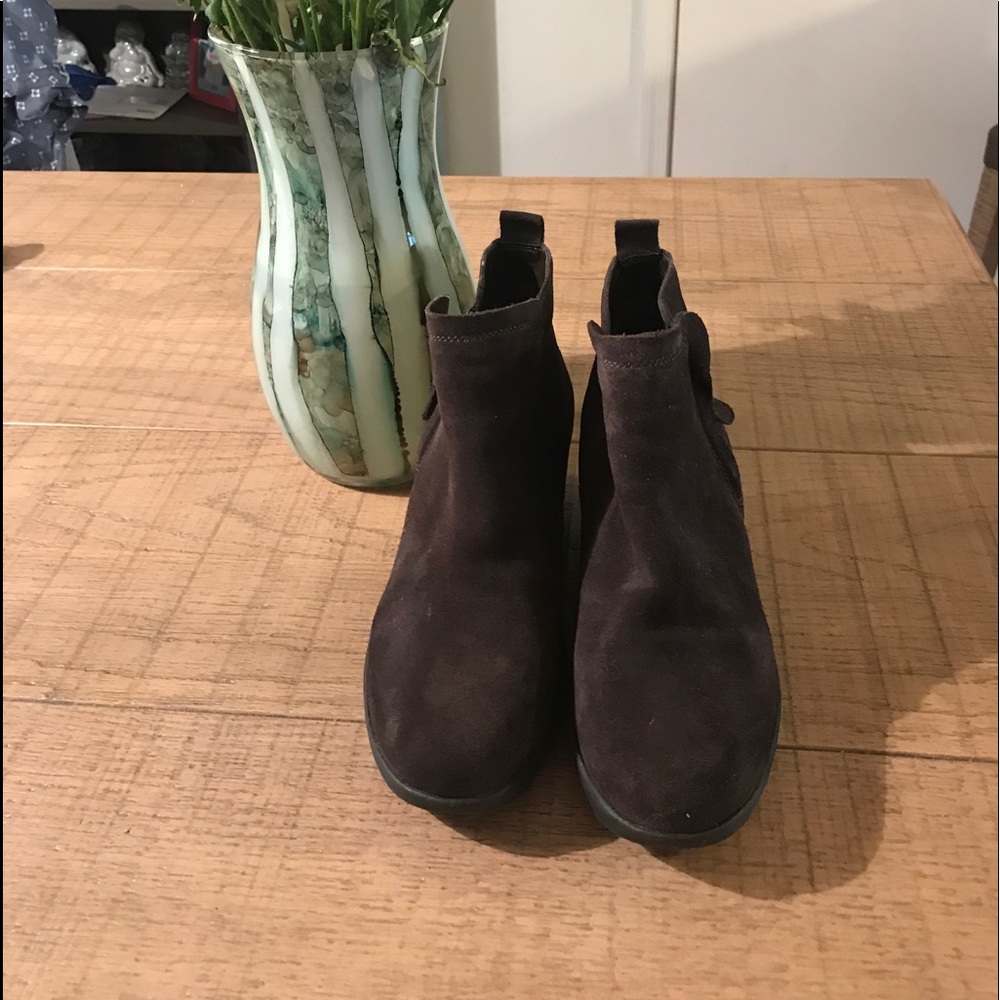 Easy Spirit Size 7 Suede Leather Booties